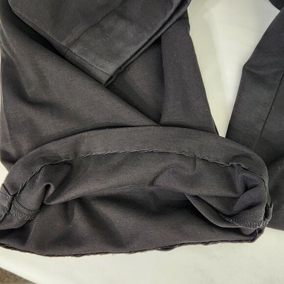 Chico's Trouser Pants Women's Size 0 US 4 Ponte Pull On Wide Leg Black Stretch - Picture 10 of 10